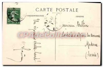 Ajaccio — Widok ogólny — wydawnictwo Martin-Poili, Ajaccio — Rewers