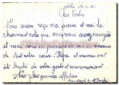 Port Ajaccio — widok portu z łodziami i górami na tle — Cap — Rewers