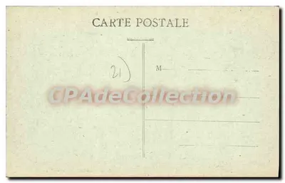 Zamek AUTRICOURT — Côte-d'Or — wydawca: Château-sur-Seine — Rewers