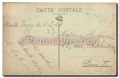 Arredores de Nuits-Saint-Georges — La Serrée — Um dia de peregrinação — Editor L. Bernoy — Verso