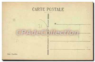 Les Laumes (Côte d'Or) — Calvário e Ponte da Brenne — C.I.B. n°7319 — Verso