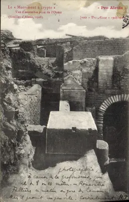 एलिसिया के खोदाई — मंदिर के समूह के दृश्य — प्रो एलिसिया, 1908