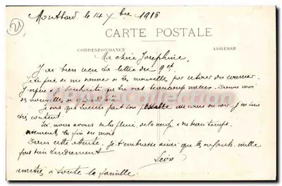 Montbard (Côte-d'Or) — W Parku Buffon — Rano w Maju — H. G. Daloz fot. Montbard — Rewers