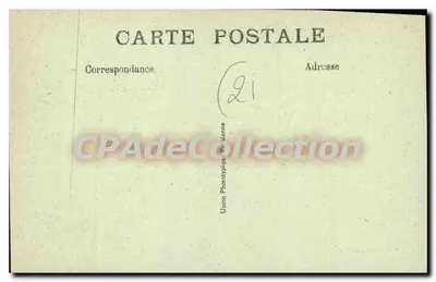 Arnaÿ-le-Duc (Côte d'Or) — Igreja histórica — Union Phototypique Parisienne — Verso