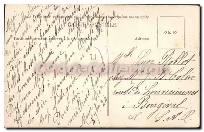Rouvray — Étang de Vanoise — De Waterval — A. Duciel, uitgever, Saulieu — Achterkant