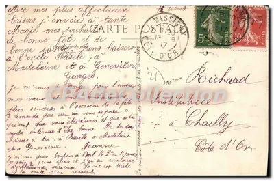 Missiony (Côte d'Or) — Monument militaire — L. Courte, s.c. — Rewers