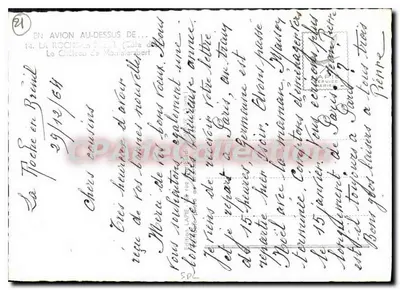 Zamek Montalabert — La Roche-en-Brie — Wydawnictwo LARIE, nr 21 — Rewers