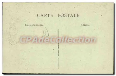 Vendôme — Abside da Igreja da Trindade e o Loir — H. Chartizi, n°17 — Verso