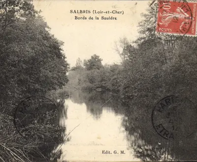 Salbris (Loir-et-Cher) — Bordas da Sauldre — Edit. G. M.