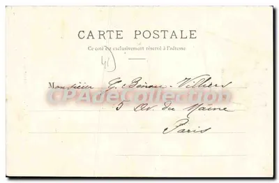 Vendôme — Hotel du Saillant (siglo XVI) — G. Clairval — Reverso