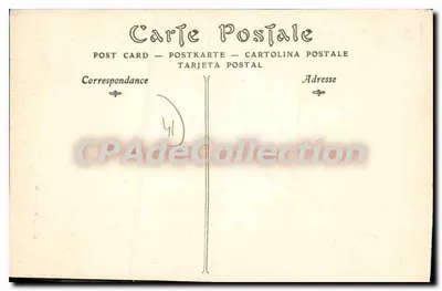 VENDÔME — Estátua de Rochambeau — Edição H. Chartier, n°93 — Verso