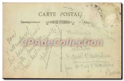 Charlieu — Souvenir de Charlieu — B. F. éditeur, n° 65 — Verso
