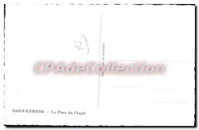 सेंट-एतिएन — प्लेस डू पूप्ल — एडिशन ग्लाटिग्नी — पीछे