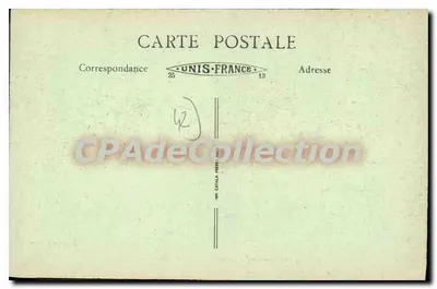 Environs de Feurs (Loire) — Le Gour du Croel — Edição Golzio n°61 — Verso
