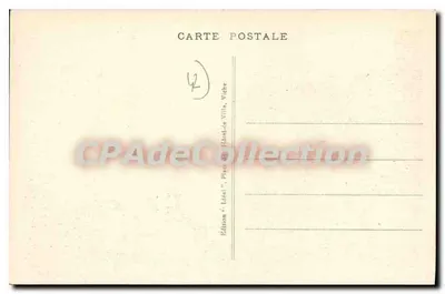 Roanne - Stara dom (XI wiek) i Plac Zamkowy — Wydawnictwo Ideal, nr 5062 — Rewers