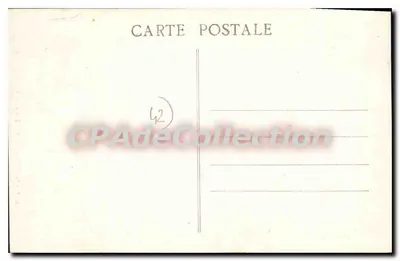 St-MARTIN-d'ESTRÉAUX — Wejście do Chateaumorand — Stara pocztówka z kolekcji — Rewers