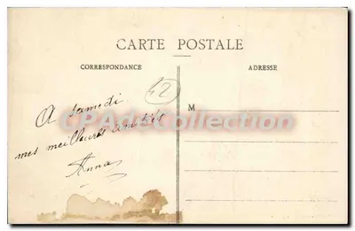 Castillo de Cornillon - Salignac — interior con armaduras — editor Gabriel, Brétigny, n° 456 — Reverso