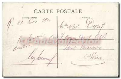 Roanne - Hotel de Ville i Teatr — J. G., Roanne — Rewers
