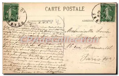 Roanne — Elektryczna elektrownia i nowy przepływ na Loirze — Aime Lafay-Besacier, nr 96 — Rewers