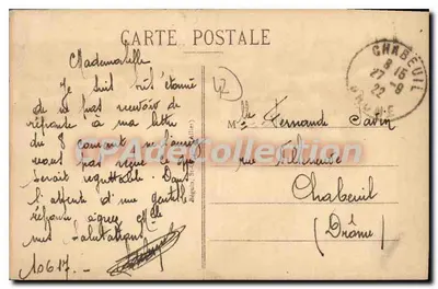 Roanne - Izba Handlowa — Ideal, n°1378 — Rewers
