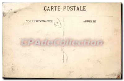Saint-André-d'Apghon (Loire) — A Praça — Alme Lufay-Besacier, edição Roanne — Verso