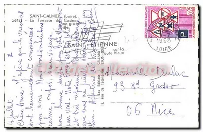 Saint-Galmier (Loire) — La Terrasse du Casino — Les Éditions Cellaud — Rewers