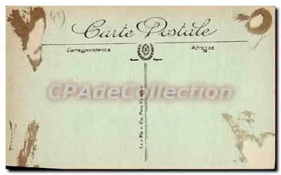 Le Chambon — Gotische kruis van de 15e eeuw — LL — Achterkant