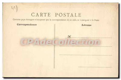 Saint-Étienne (Loire) — Pomnik Weteranów — B.F., PARIS — Rewers
