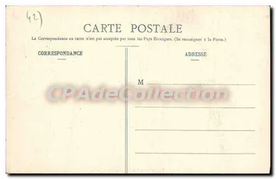 Roanne (Loire) — Kąt Promenad — Fotografia. Bouléry, Roanne — Rewers