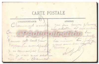 Marseille — Công viên Borély — Sân đua ngựa — CPAdéCollection — Mặt sau
