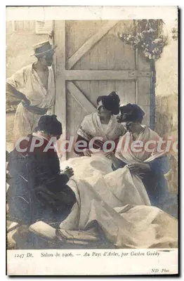 Im Land von Arles — Salon von 1906, von Gaston Guédy — ND Phot