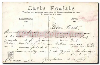 Im Land von Arles — Salon von 1906, von Gaston Guédy — ND Phot — Rückseite