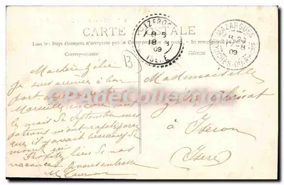 Marseille — Przegrodzisko Braterstwa — Wydawca: E. F. H. Boit — Rewers