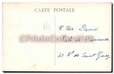 La Ciotat — De Natuurlijke Brug — Th. Abilly — Achterkant
