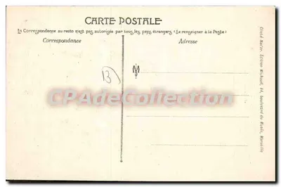 Torre de Annam — Exposição Colonial de Marselha — Edição Michaud — Verso