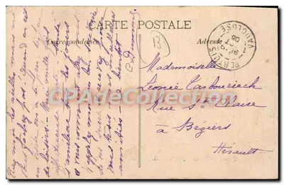 Attelage de Bœufs Tonkinois — Exposition Coloniale, MARSEILLE 1906 — L.P.M. — Verso
