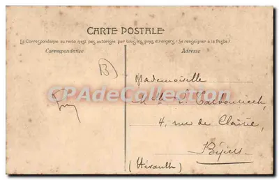 Exposição Colonial 1906 — O Palácio do Camboja — Magasin général — Verso