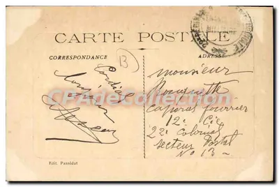 Lombards i kap Canaille — Cassis — Wyd. Passédat — Rewers