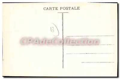Marseille — Katedra — zdjęcie firmy Francuskiej Lotniczej — Rewers