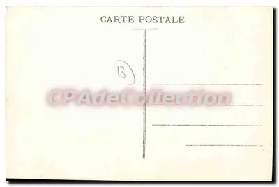 Marselha - Praça da Bolsa - A Bolsa e a Canebière — Cliché da Companhia Aérea Francesa — Verso