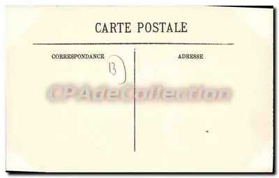 Marselha — A Corniche — A Ense do Profeta e o Restaurante Roubion — LL. — N° 127 — Verso