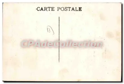 Marseille — La Canebière — widok ulicy z tramwajem i samochodami — Rewers