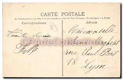 Marseille. 8.- Ansicht des Saint-Jean-Kanals und der Kathedrale — Generalwarenhandel - Marseille — Rückseite
