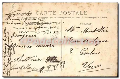 SALUT D'AIX EN PROVENCE — wydawca i Perréz — numer serii nie widoczny — Rewers