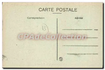 AIX-en-PROVENCE — A Prefeitura e o Sino (século XIII) — Coleção C. Martinet, Aix — Verso