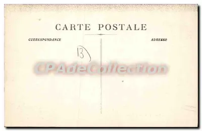Puits de l'Oule — vista de trilha florestal — Bilhete postal antigo de Coleção n°28 — Verso