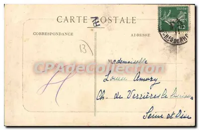 Aix-en-Provence — Kerk van de Heilige Madeleine - Plein der Predikanten — Germanet, uitgever — Achterkant
