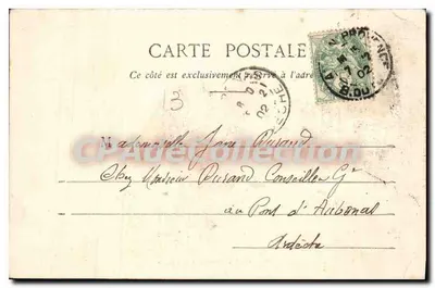 Aix-en-Provence — Escolas Normais — Subida de Saint-Eutrope — editor Martinet, edição Paul Jouven — Verso