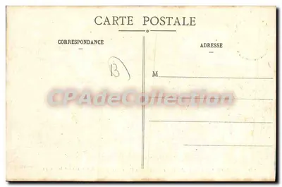 Marseille - N.D. de la Garde, Ansicht des « Vieux Port » — Sonderausgabe der Basilika — Rückseite