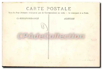 Marseille - A Praia vista do lado esquerdo — Fototipo E. Lacour, n°89 — Verso